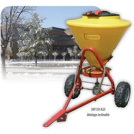 Epandeur pour quad et microtracteur avec cuve de 125 Litres